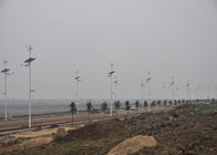 China Hybrid Solar Wind Power Generation System , 12KW 110V Solar Panels And Windmills For Home company