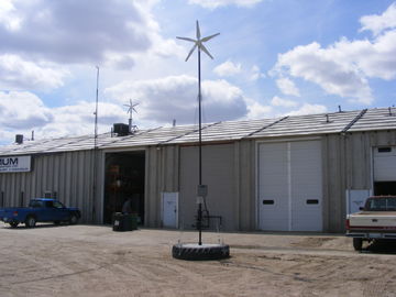 China Low Noise 3kw Mini On Grid Wind Turbine Generator For Rooftop Mounting  factory